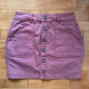 Garage Pink Mini Skirt
